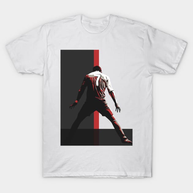 Cristiano Ronaldo T-Shirt by Creativedy Stuff